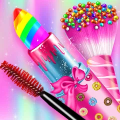 Взломанная DIY Candy Makeup-Beauty Salon (ДИУАИ Мейкап)  [МОД Много монет] - полная версия apk на Андроид