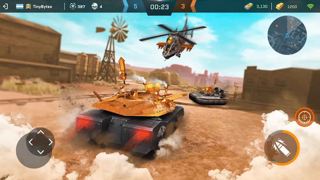 Massive Warfare: Tanks PvP War (Массовая война)  [МОД Много денег] Screenshot 5