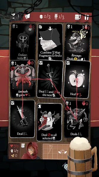 Card Crawl Adventure (Кард Кроул Приключение)  [МОД Unlocked] Screenshot 1