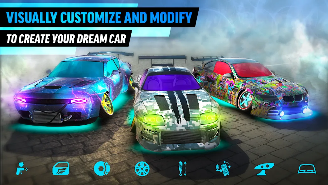 Drift Max World - Racing Game (Дрифт Макс Ворлд)  [МОД Много монет] Screenshot 4