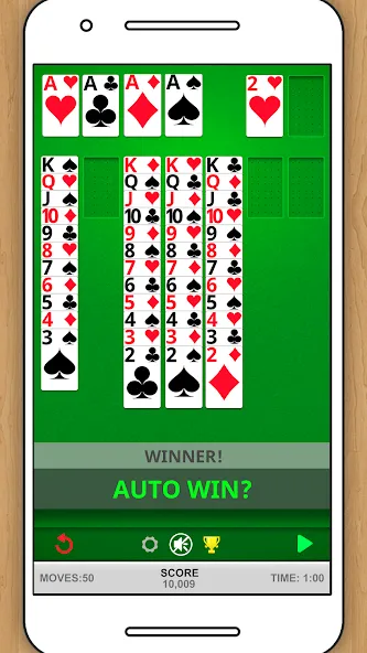 SOLITAIRE CLASSIC CARD GAME  [МОД Mega Pack] Screenshot 3