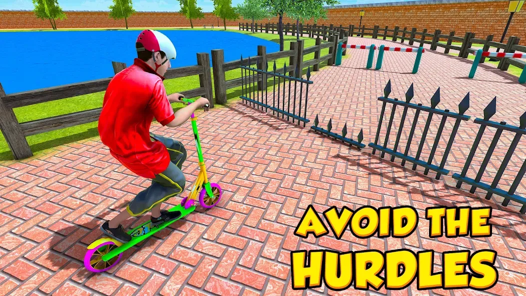 BMX Air Skate Scooter Tricks  [МОД Много денег] Screenshot 2