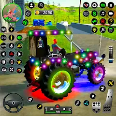 Взлом Tractor Farming Games 2023  [МОД Бесконечные деньги] - последняя версия apk на Андроид