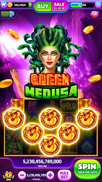 Spin To Rich - Vegas Slots (Спин Ту Рич)  [МОД Меню] Screenshot 3