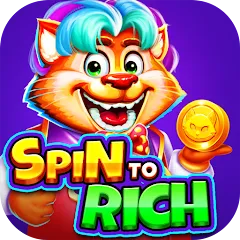 Скачать взломанную Spin To Rich - Vegas Slots (Спин Ту Рич)  [МОД Меню] - последняя версия apk на Андроид