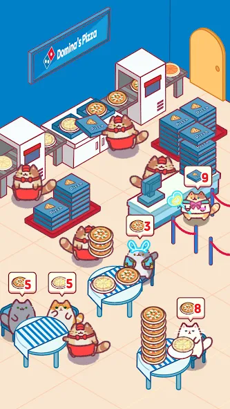 Cat Snack Bar: Cute Food Games (Кэт Снэк Бар)  [МОД Много денег] Screenshot 5