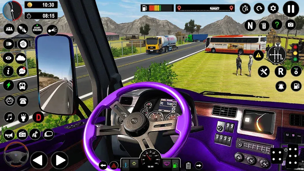 Coach Bus Games: Bus Simulator (Коуч Бас Геймс)  [МОД Menu] Screenshot 3