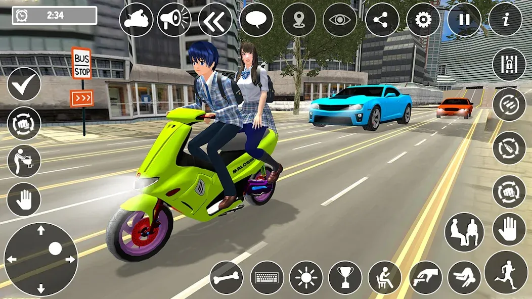 High School Boy Virtual Life  [МОД Mega Pack] Screenshot 5