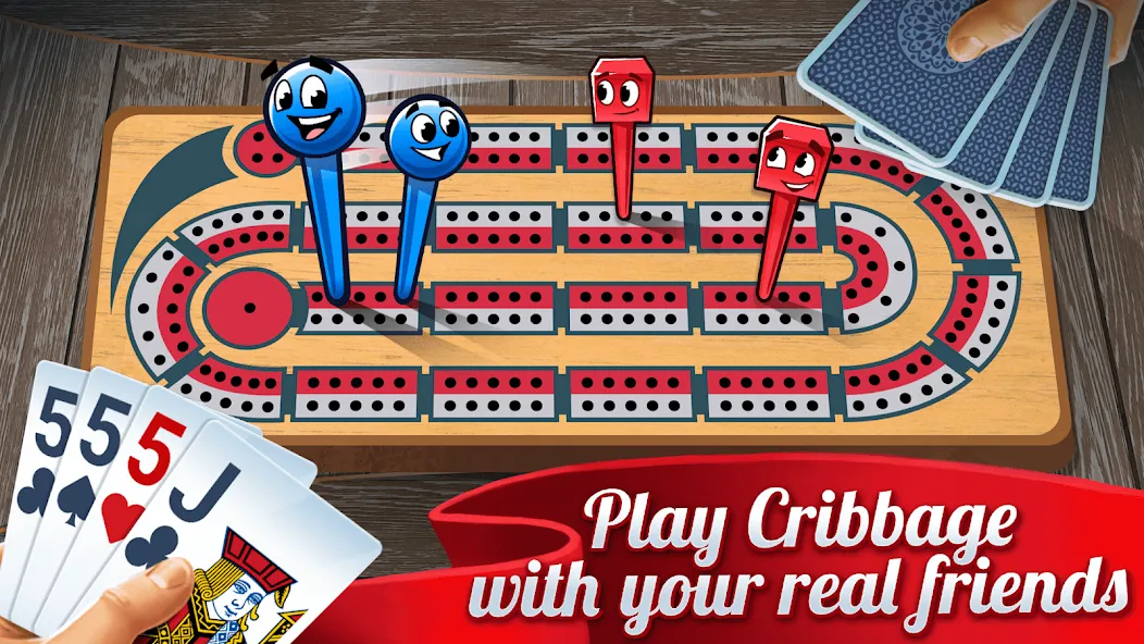 Ultimate Cribbage: Card Board (Ультимат Криббедж)  [МОД Бесконечные деньги] Screenshot 1