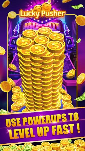 Lucky Cash Pusher Coin Games (Лаки Кэш Пушер Коин Геймс)  [МОД Mega Pack] Screenshot 1