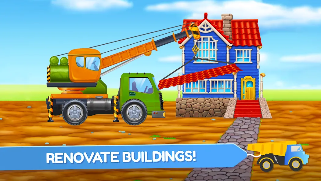 Build a House: Building Trucks  [МОД Mega Pack] Screenshot 2