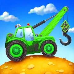 Взломанная Build a House: Building Trucks  [МОД Mega Pack] - полная версия apk на Андроид