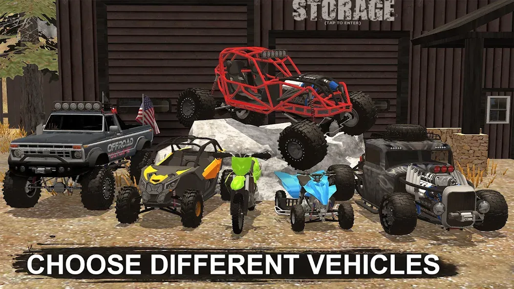 Offroad Racing & Mudding Games  [МОД Бесконечные деньги] Screenshot 3