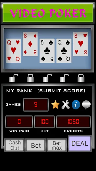 Video Poker (Видео Покер)  [МОД Mega Pack] Screenshot 2