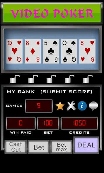 Video Poker (Видео Покер)  [МОД Mega Pack] Screenshot 3