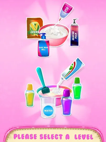 Make Fluffy Slime Maker Game  [МОД Бесконечные деньги] Screenshot 5