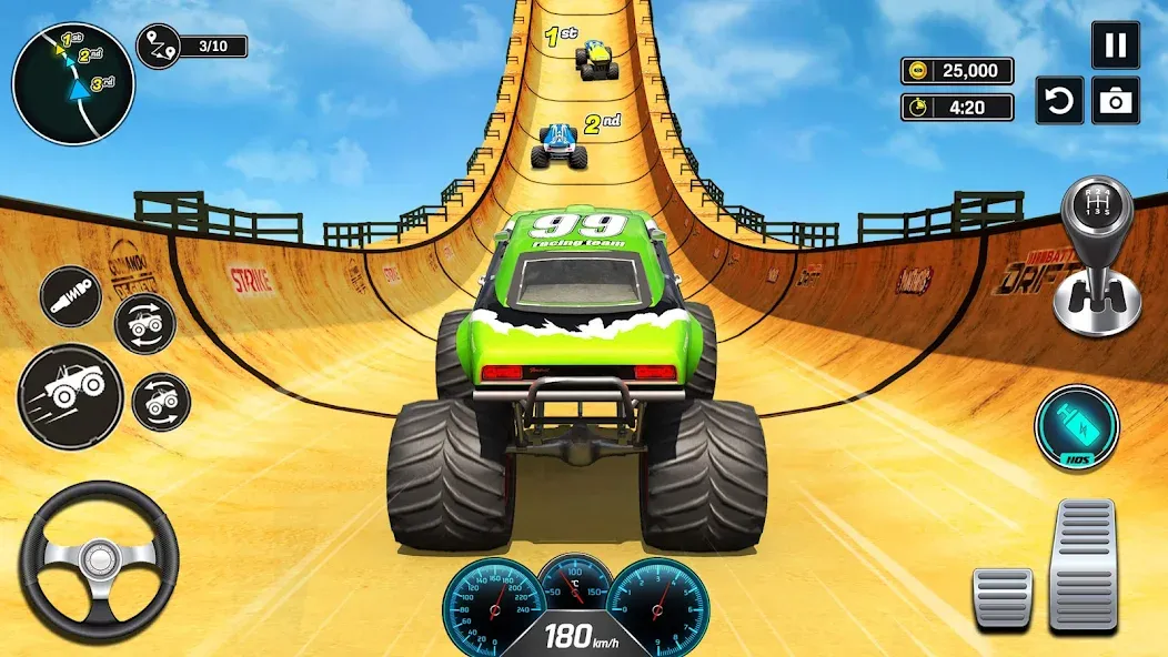 Monster Truck Games- Car Games  [МОД Mega Pack] Screenshot 1