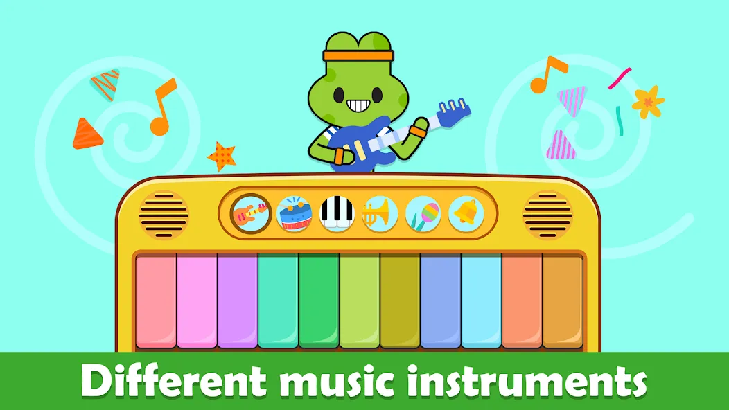 Baby Piano Kids Music Games  [МОД Много денег] Screenshot 3