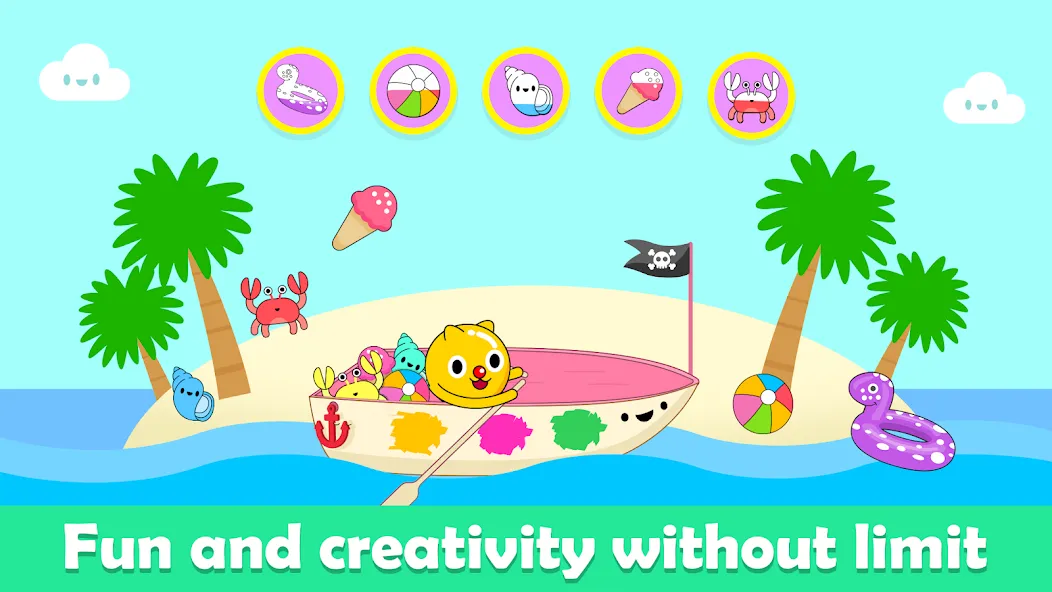 Baby Piano Kids Music Games  [МОД Много денег] Screenshot 4