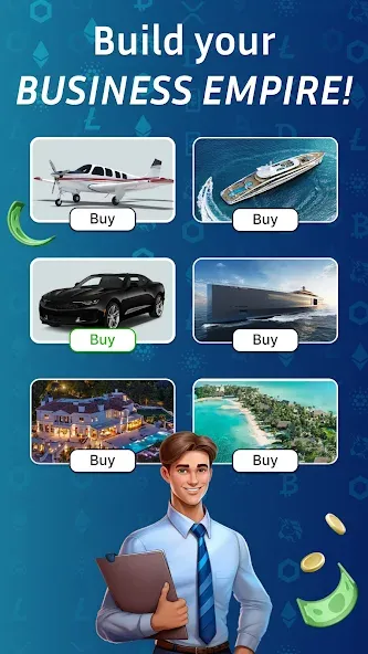 Business Empire: RichMan (Бизнес Империя)  [МОД Unlocked] Screenshot 1