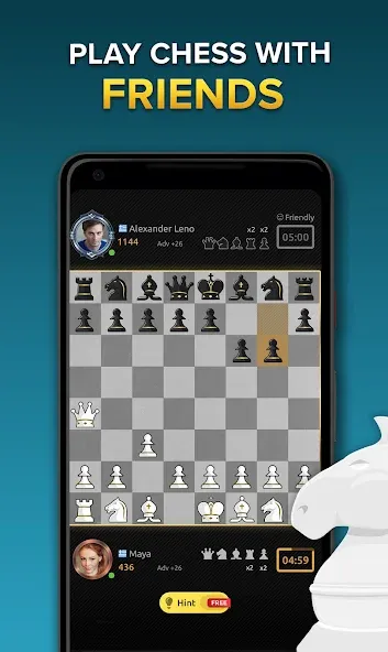 Chess Stars Multiplayer Online (Чесс Старс)  [МОД Бесконечные монеты] Screenshot 2