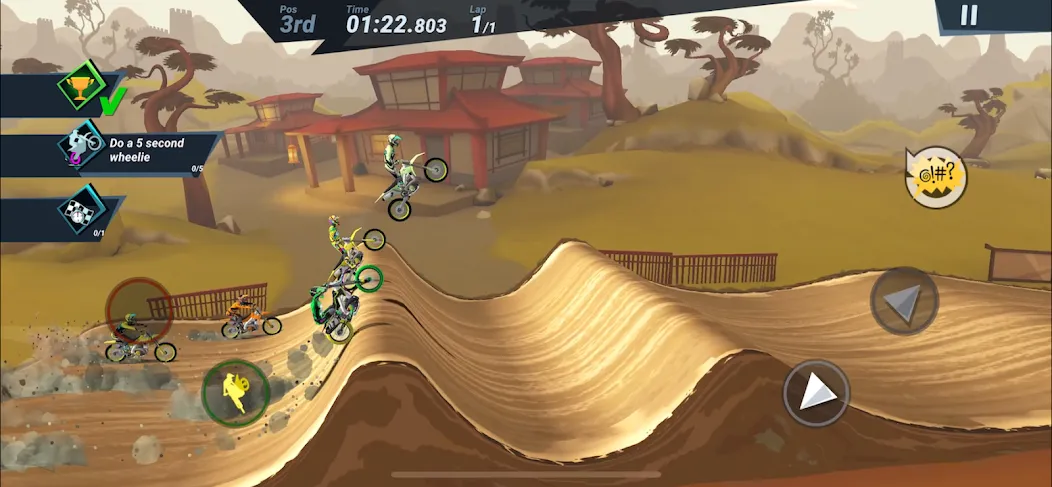 Mad Skills Motocross 3 (Мэд Скиллз Мотокросс 3)  [МОД Бесконечные деньги] Screenshot 1