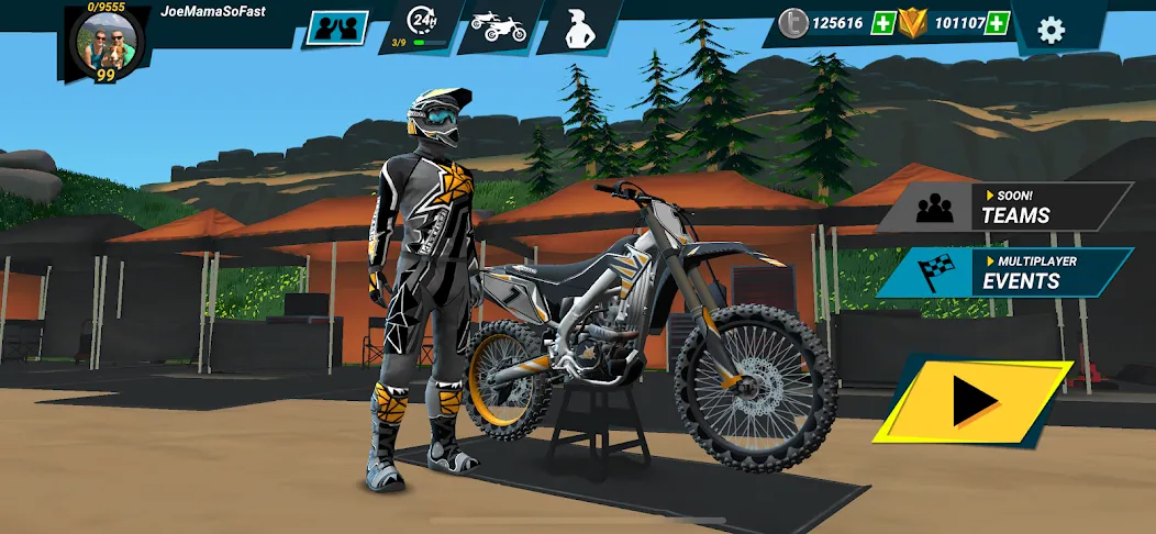 Mad Skills Motocross 3 (Мэд Скиллз Мотокросс 3)  [МОД Бесконечные деньги] Screenshot 4