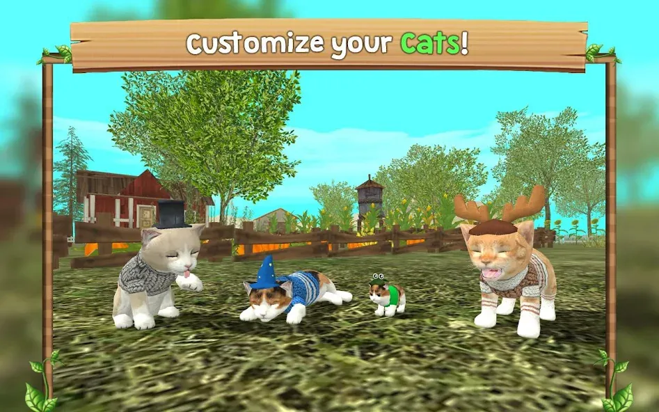 Cat Sim Online: Play with Cats  [МОД Бесконечные деньги] Screenshot 5