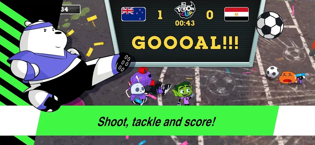 Toon Cup - Football Game  [МОД Бесконечные монеты] Screenshot 5