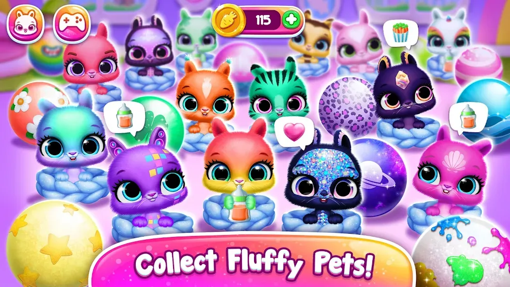 Bunnsies - Happy Pet World (Баннсиз)  [МОД Menu] Screenshot 4