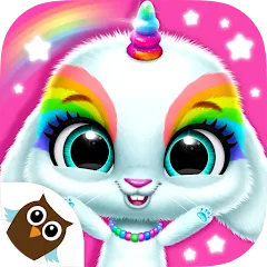 Скачать взломанную Bunnsies - Happy Pet World (Баннсиз)  [МОД Menu] - стабильная версия apk на Андроид