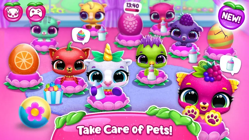 Fruitsies - Pet Friends (Фрутсиз)  [МОД Menu] Screenshot 4