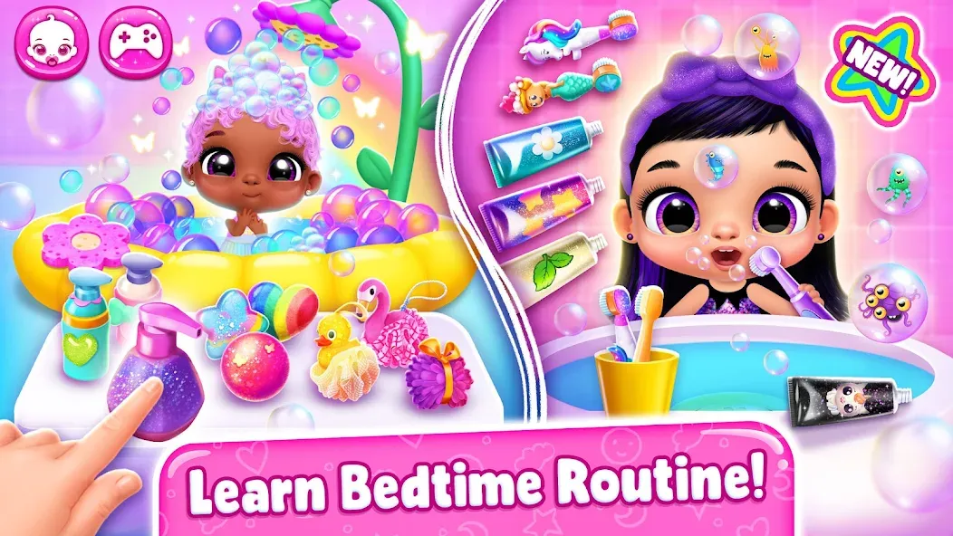 Giggle Babies - Toddler Care (Гигл Бебис)  [МОД Все открыто] Screenshot 2