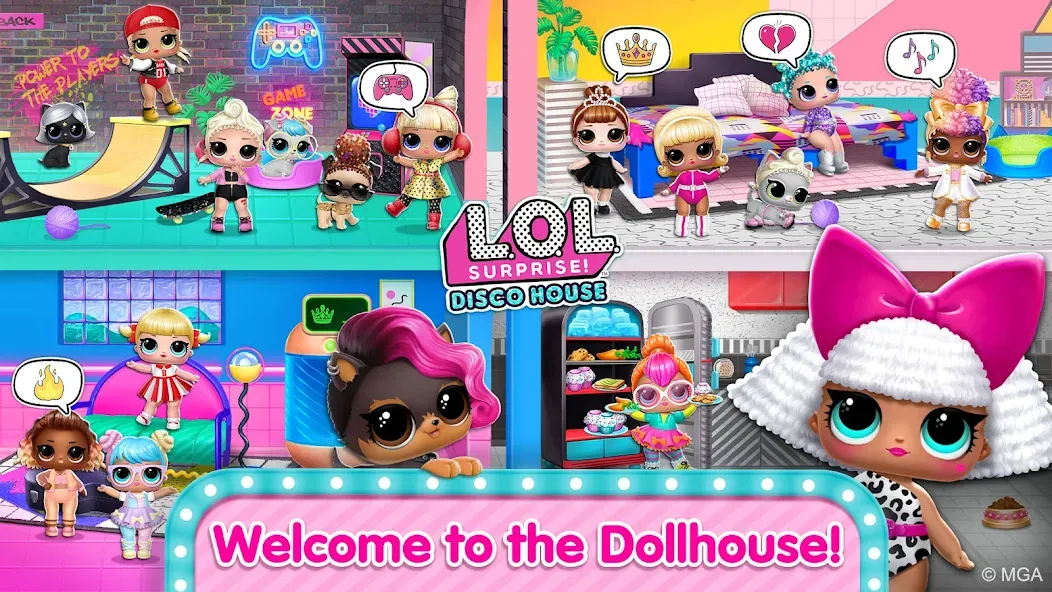 L.O.L. Surprise! Disco House  [МОД Menu] Screenshot 2