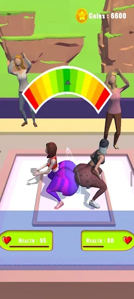 Twerk Race 3D: Belly Body Run (Тверк Рейс 3D)  [МОД Меню] Screenshot 3