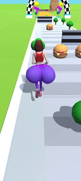 Twerk Race 3D: Belly Body Run (Тверк Рейс 3D)  [МОД Меню] Screenshot 4