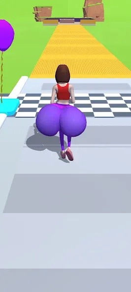 Twerk Race 3D: Belly Body Run (Тверк Рейс 3D)  [МОД Меню] Screenshot 5