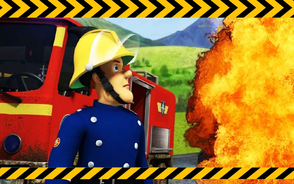 Fireman sam Truck rescue (Пожарный Сэм и спасение на грузовике)  [МОД Много денег] Screenshot 4