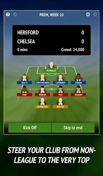 Football Chairman (Soccer) (Футбольный председатель)  [МОД Бесконечные деньги] Screenshot 2