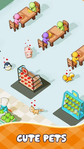 Kitchen Fever: Food Tycoon (Китчен Фивер)  [МОД Бесконечные монеты] Screenshot 5