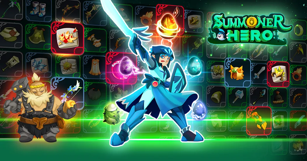 Summoner Hero: Epic Battle (Саммонер Хиро)  [МОД Unlimited Money] Screenshot 2