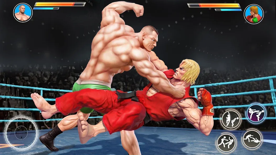 Kung Fu Heros: Fighting Game (упергеройский файтинг Кунгфуигры)  [МОД Unlimited Money] Screenshot 2