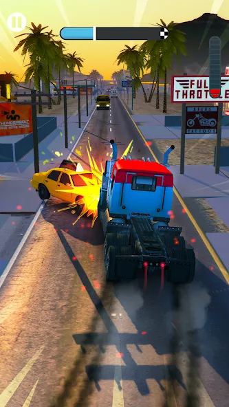 Rush Hour 3D: Car Game (Раш Час 3D)  [МОД Все открыто] Screenshot 1