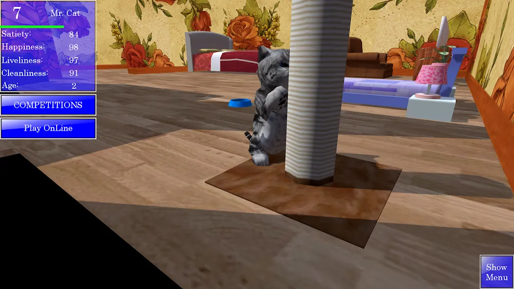 Cute Pocket Cat 3D (Сьют Покет Кэт 3Д)  [МОД Unlimited Money] Screenshot 5