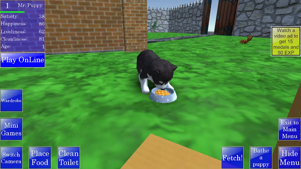 Cute Pocket Puppy 3D (Сьют Покет Паппи 3Д)  [МОД Много денег] Screenshot 1