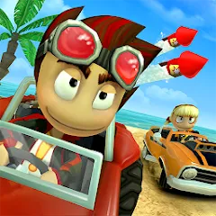 Взлом Beach Buggy Racing (Бич Багги Рейсинг)  [МОД Unlimited Money] - стабильная версия apk на Андроид