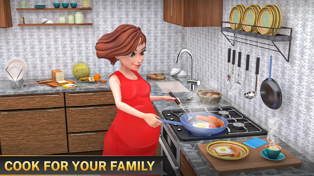 The Mother Sim Life Mom Games  [МОД Бесконечные деньги] Screenshot 4