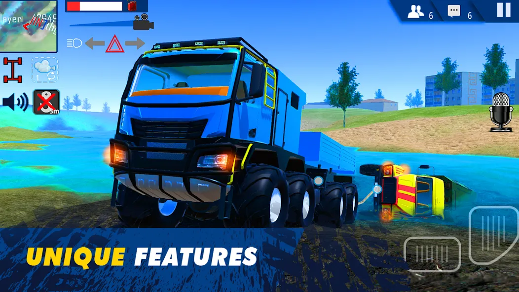 Offroad Simulator Online 4x4 (Оффроуд Симулятор Онлайн 44)  [МОД Mega Pack] Screenshot 2