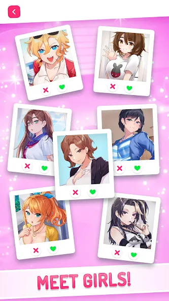 Eroblast: Waifu Dating Sim (Эробласт)  [МОД Unlimited Money] Screenshot 5