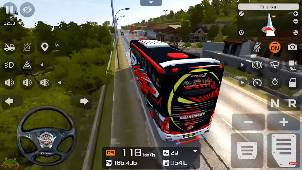 Coach Tourist Bus City Driving  [МОД Mega Pack] Screenshot 2